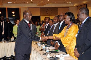 Le Premier Ministre Anastase Murekezi a été l'hôte de marque (Photo James R)
