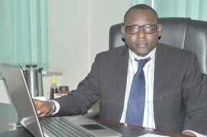 M. André GASHUGI ,DG  Rwanda National Investment Trust Ltd (Photo Pascal Niyonsaba)