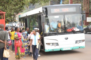 Des bus de plus de 50 places sont importés sans droit d'entrée (Photo Pascal Niyonsaba)