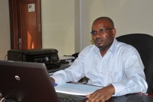 M. Célestin Sibomana chargé du renforcement des capacités auprès de RPPA (Photo Pascal Niyonsaba)