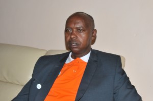 Augustin Katabarwa, président de la Fédération Rwandaise des Coopératives  (Photo Pascal Niyonsaba)