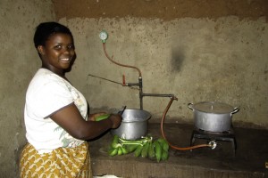 Le Rwanda exploite toutes les sources d'énergie pour alimenter les ménages, ici le biogaz (Photo archives)