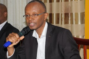 Le Secrétaire exécutif du Haut Conseil des Médias, Peacemaker Mbungiramihigo,  est d'avis que les coopératives peuvent aider les journalistes (Photo archives)