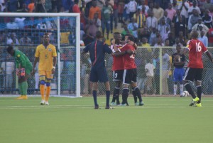 Les Amavubi ont été battus de 3-1 par la sélection libyenne à Kigali (Photo F. Bugingo )