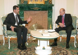Poutine affiche aujourd'hui un soutien indéfectible à Assad (Photo archives)