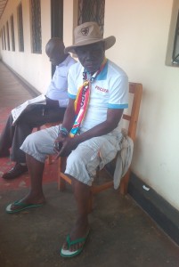 Thomas Iyala Kimasi, président fondateur des animateurs et maquilleurs de l'équipe nationale "Les Léopards" (Photo Gasarabwe)