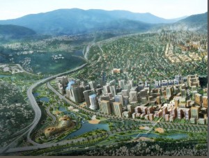 Marais de Gikondo sur le Plan Directeur de la Ville de Kigali (Photo Ville de Kigali)
