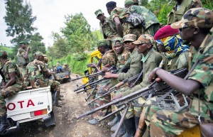 Les rebelles du M23 qui sont nés suite à la non application des accords entre la RDC et le CNDP (Photo archives)