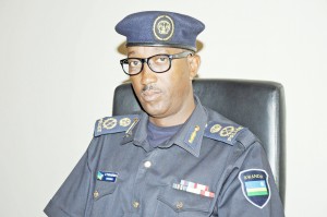 ACP Célestin Twahirwa, Porte-parole de la Police nationale. Une évolution, la sécurité est globale (Photo Gérard Rugambwa)