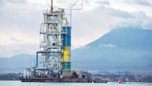 Projet d'exploitation du gaz méthane  Kivu watt (Photo archives)