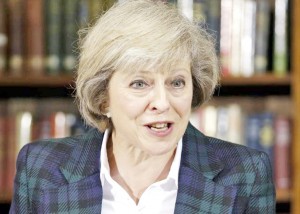 Theresa May, la favorite au poste de Premier ministre britannique (Photo FRANTZESCO KANGARIS  AFP)