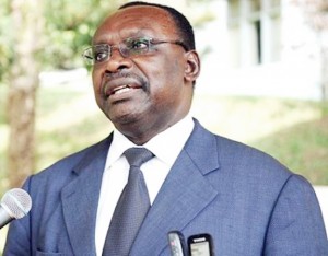Le Ministre du commerce et de l'industrie François Kanimba (Photo archives)