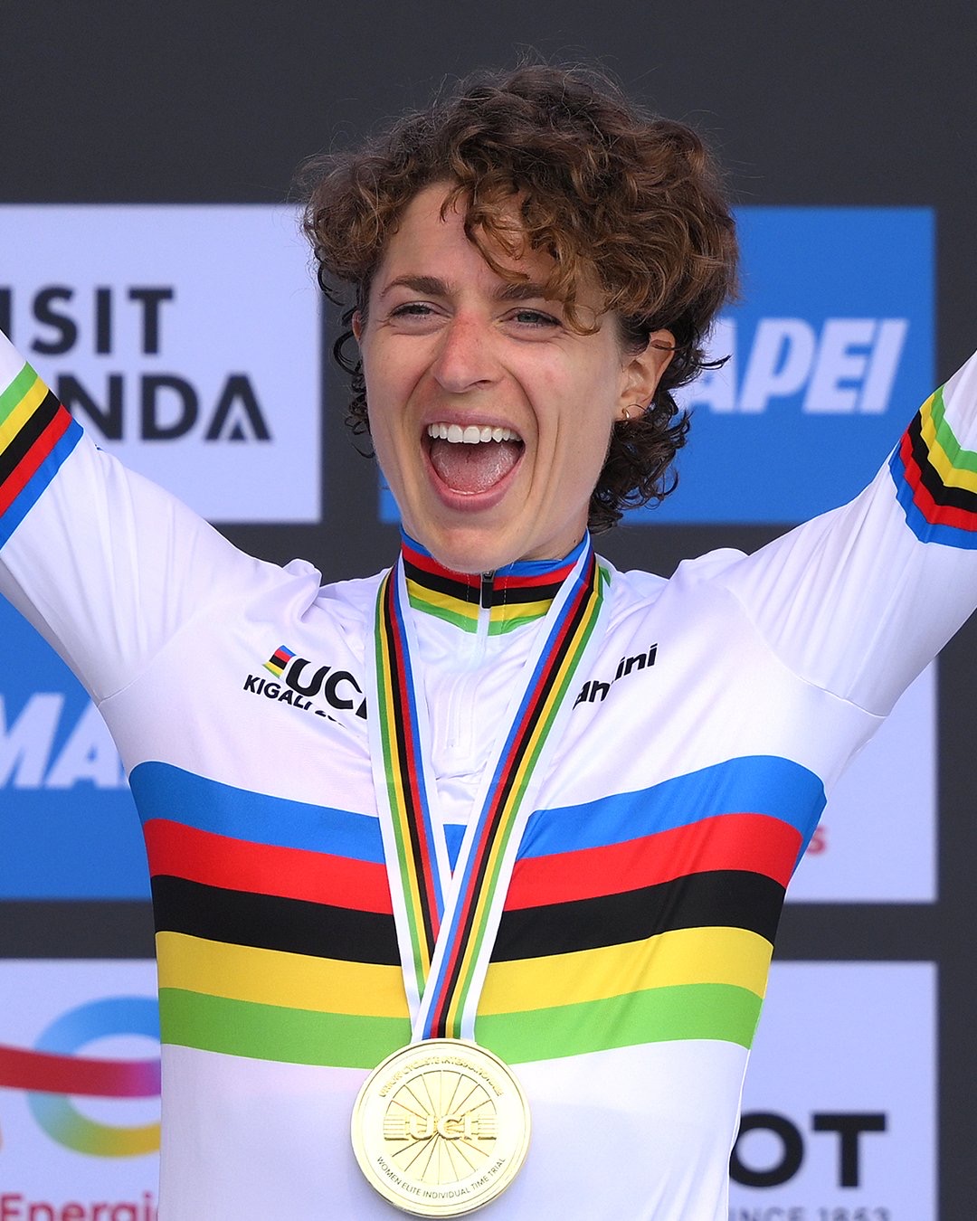 Marlen Reusser remporte le titre UCI Elite ITT féminin