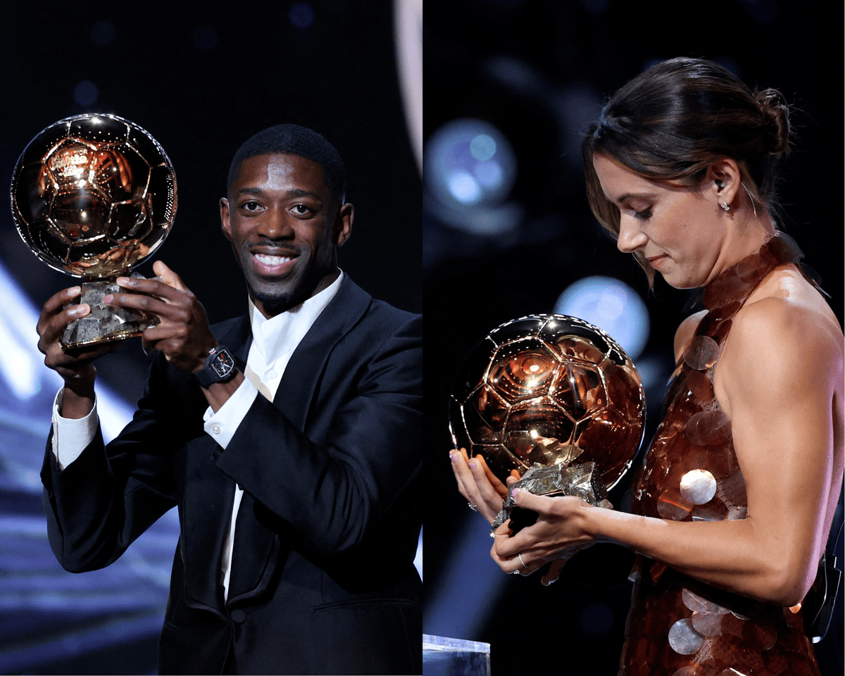 Le Français Ousmane Dembélé et l’Espagnole Aitana Bonmati remportent le Ballon d’Or 2025