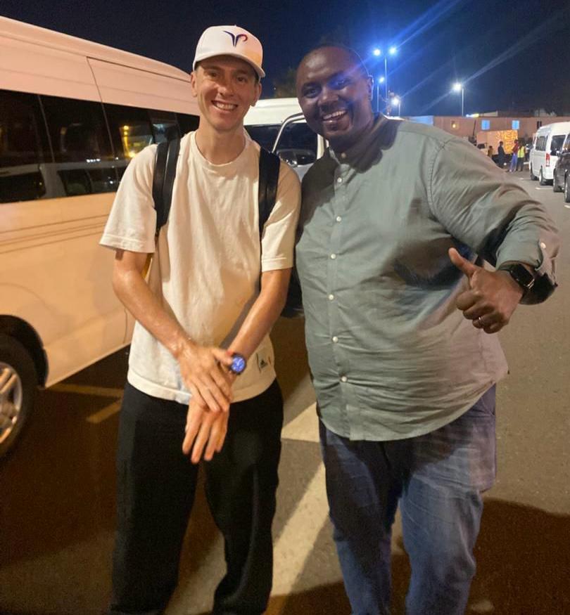 Cyclisme : Tadej Pogačar est arrivé à Kigali