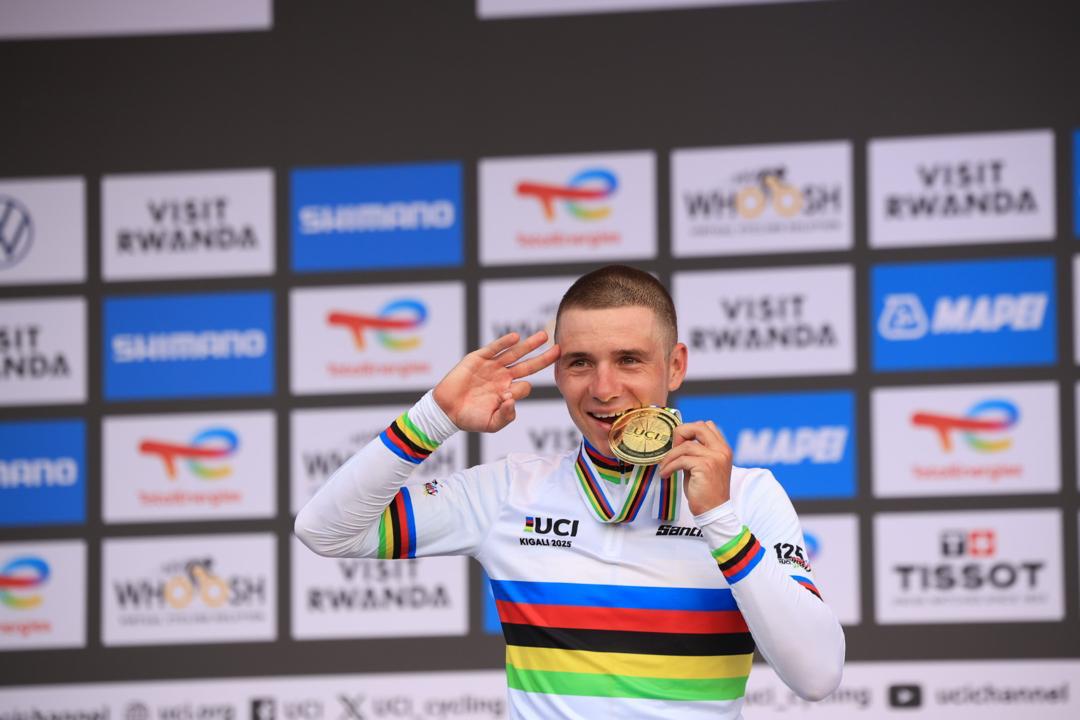 Cyclisme : Remco Evenepoel s’impose pour la troisième fois consécutive en contre-la-montre