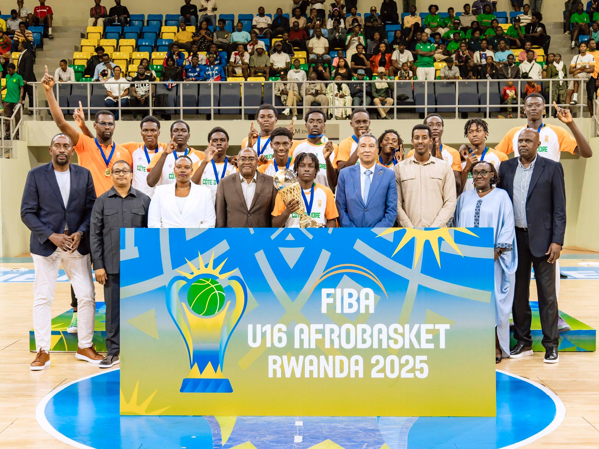 La Côte d’Ivoire et l’Égypte remportent l’AfroBasket U16