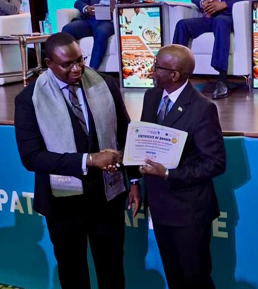‎Le Rwanda reçoit le prix d’excellence pour le leadership local