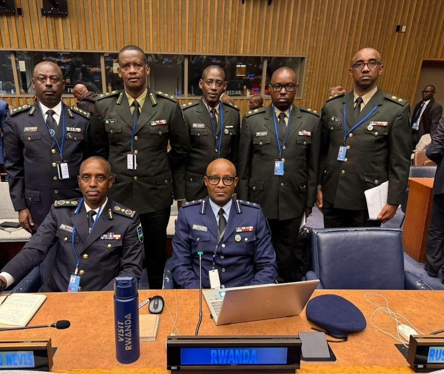 Le Rwanda participe au Groupe de travail 2026 de l’ONU sur les équipements des contingents
