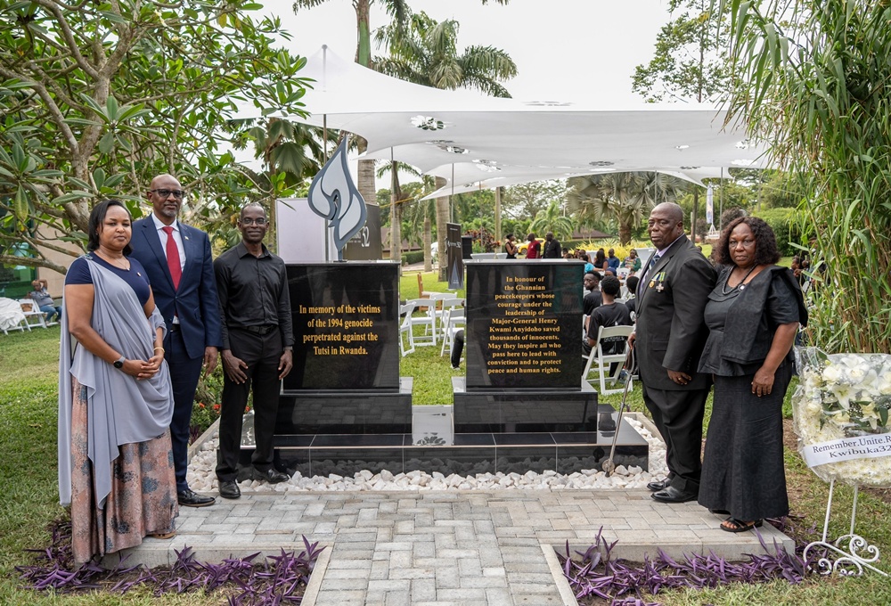 Ghana : l’Université Ashesi inaugure un monument en hommage aux victimes du génocide