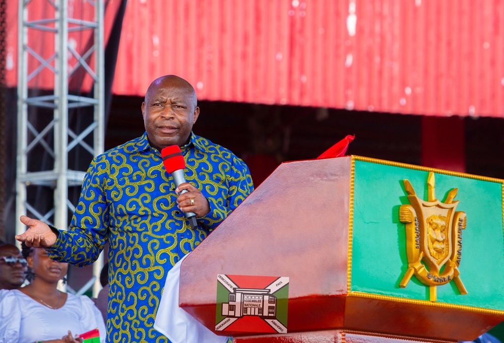Evariste Ndayishimiye designé comme Candidat du Parti CNDD-FDD aux présidentielles de 2027