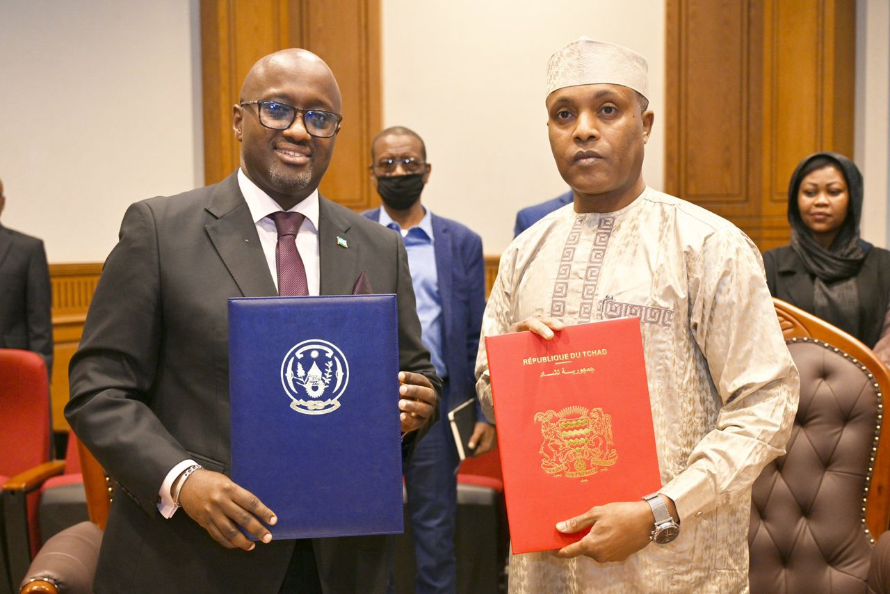 Tchad-Rwanda: signature d’un accord portant création d’une grande commission mixte