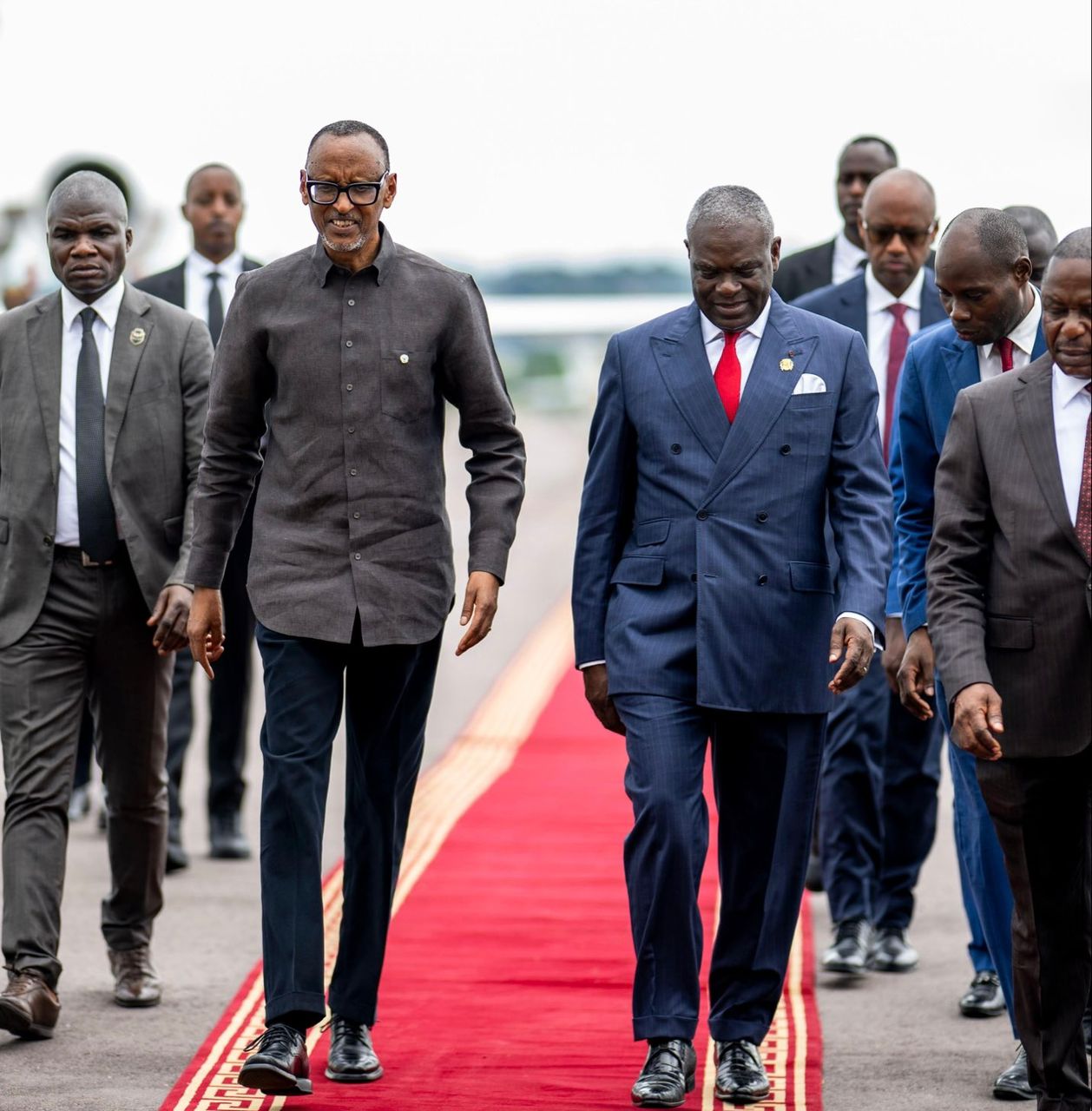 Kagame au Congo-Brazzaville pour l’investiture de Sassou Nguesso