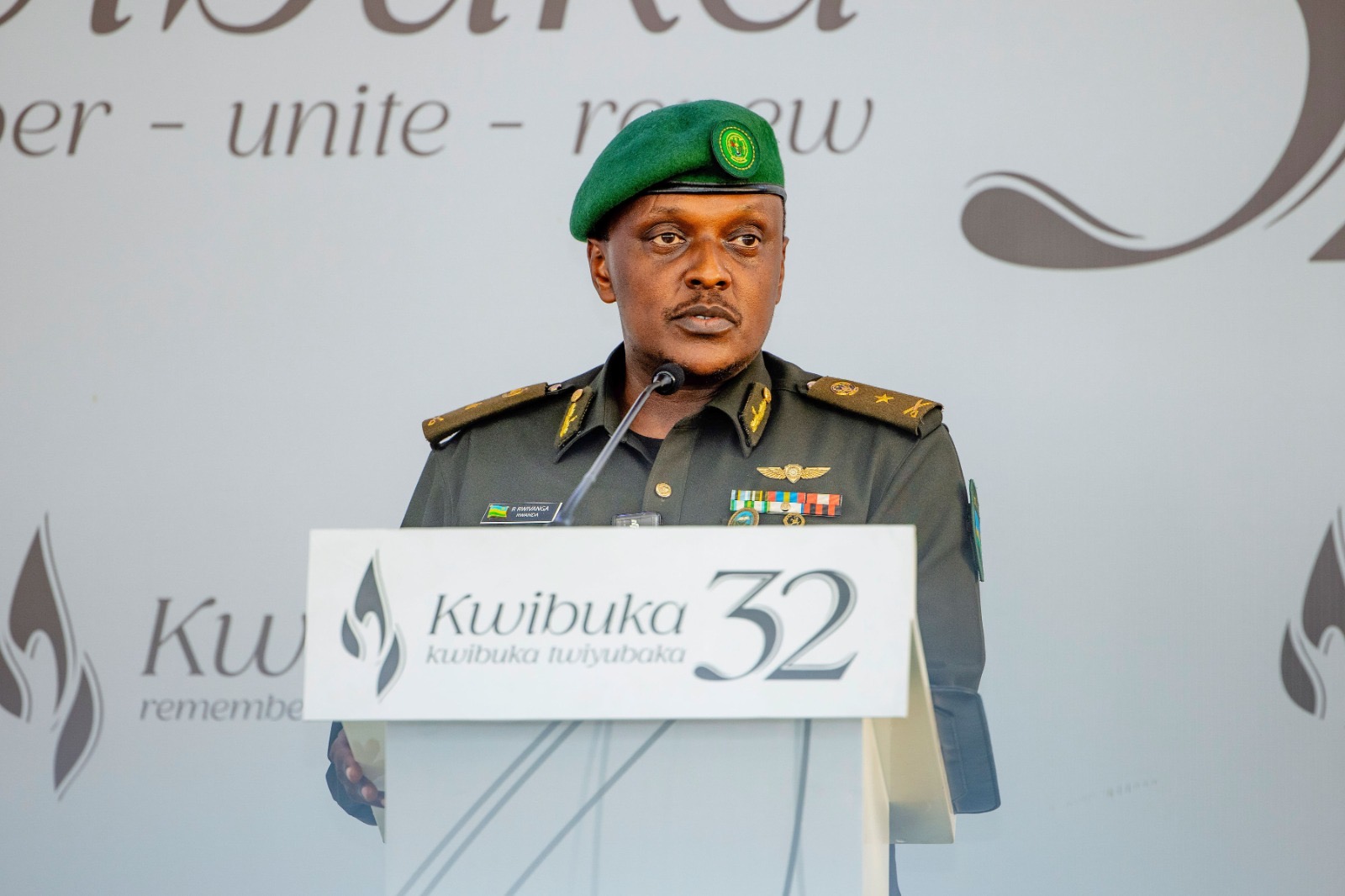 Les auteurs du génocide contre les Tutsi sont aux portes du Rwanda – Brig. Gen. Rwivanga