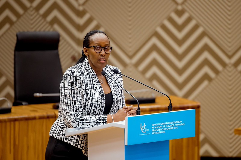 La Première Dame,Jeannette Kagame appelle les responsables à intensifier les efforts pour l’unité des Rwandais