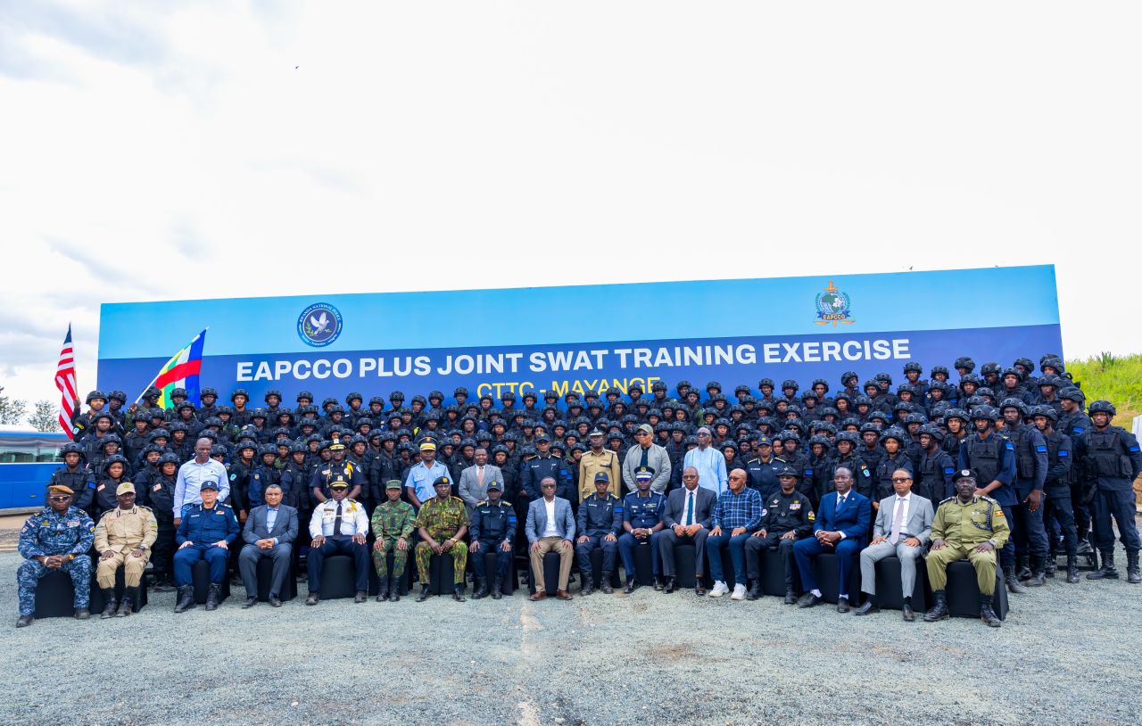 Fin de l’exercice conjoint SWAT de l’EAPCCO Plus au Rwanda : appel au renforcement des partenariats sécuritaires