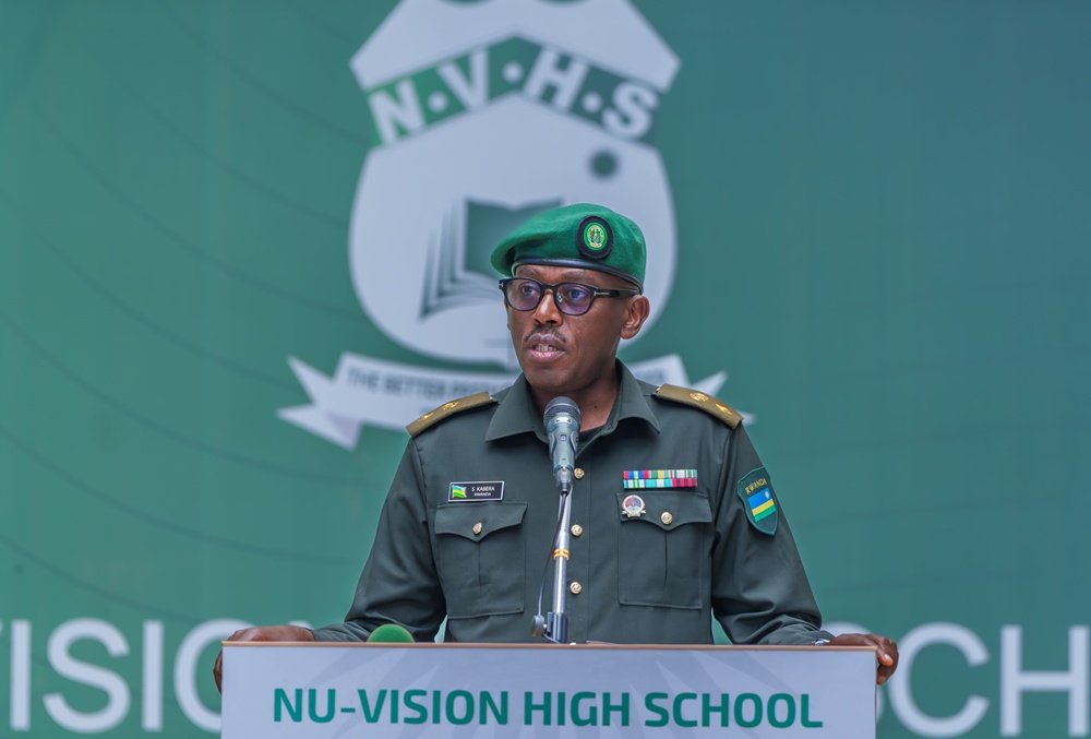 ‎ Nu-Vision High School : le porte-parole adjoint des RDF participe à la commémoration du génocide contre les Tutsi