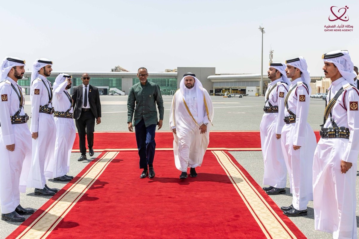 Le président Kagame conclut sa visite de travail au Qatar