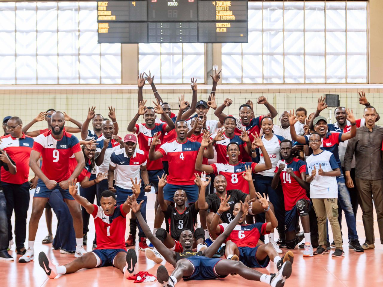 Volleyball: REG VC domine Police VC et remporte le titre de champion