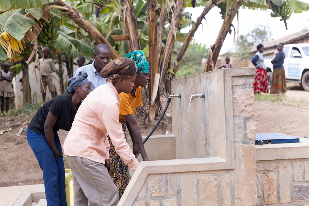 Ruhango: plus de 15 000 habitants branchés à l’eau potable
