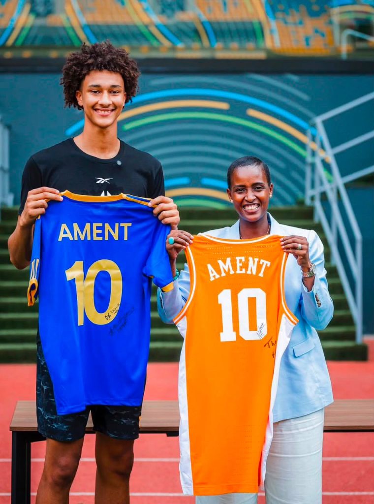 ‎Visit Rwanda accueille Nate Ament, sélectionné à la Draft NBA, comme premier ambassadeur mondial du basketball
