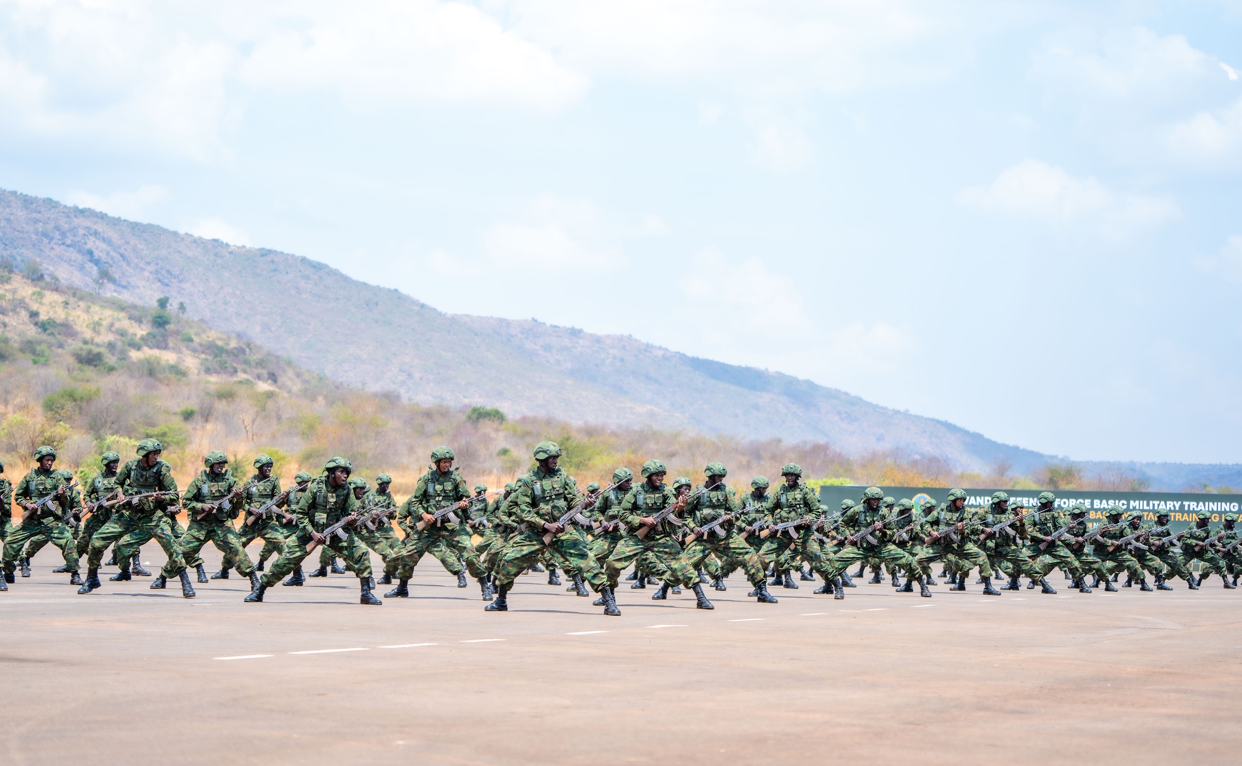 Les RDF accueillent une nouvelle promotion de recrues après leur formation de base