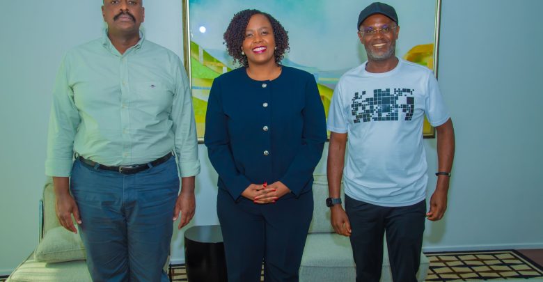 Le général Kainerugaba rencontre la directrice générale de NBA Africa à Kigali