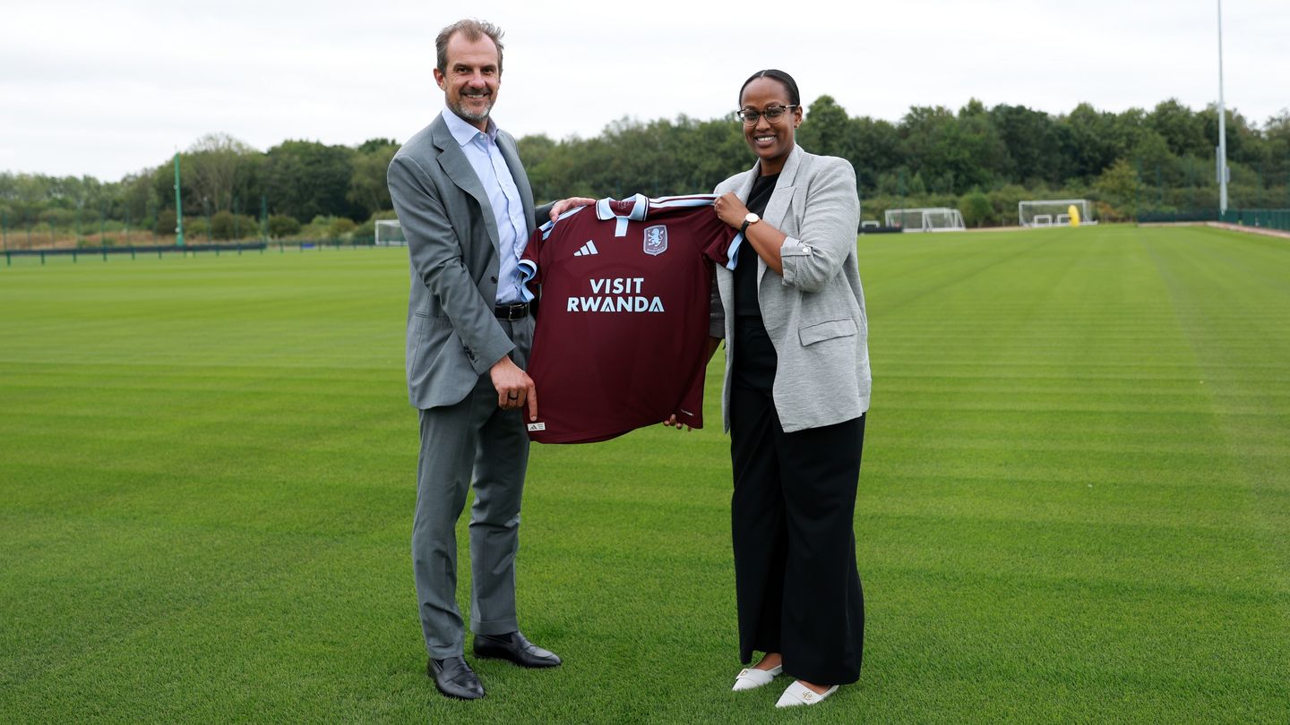 Premier League : Visit Rwanda décroche un accord de sponsoring historique avec Aston Villa