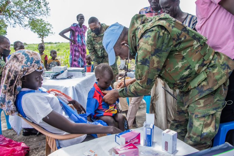 ‎Soudan du Sud: les troupes rwandais offrent des soins médicaux aux populations civiles