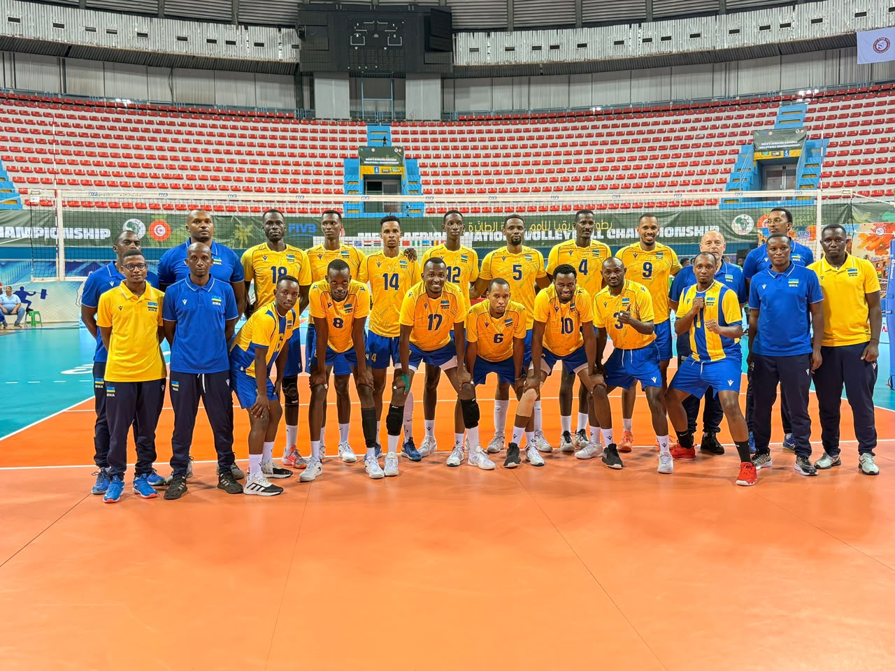 Volleyball : le Rwanda termine à la sixième place de la Coupe d’Afrique