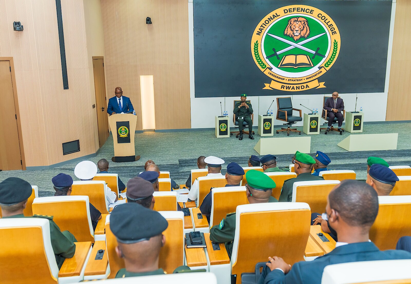 Ouverture officielle du premier cours du Collège national de défense du Rwanda