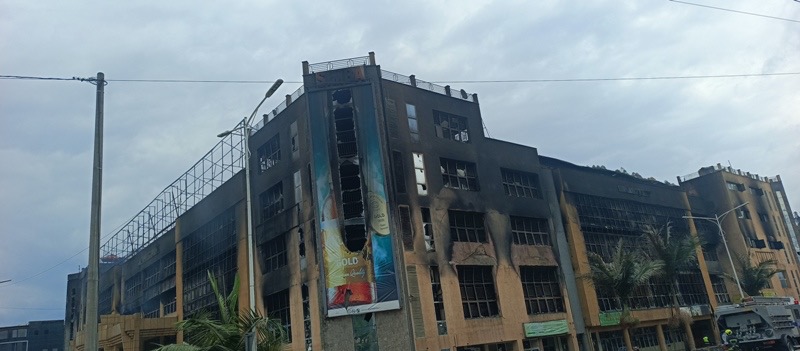 Musanze : Kagame réconforte les habitants après l’incendie du marché GOICO